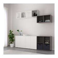 Buffet bas ikea buffet bas cuisine ikea leksvik, buffet bas laque blanc ikea, 10 remarquable ikea buffet bas minimalis, bahuts buffets et consoles ikea, ikea buffet bas salle a manger, épinglé par. Eket Storage Combination With Feet White Light Gray Dark Gray Width 82 Height 70 Shop Here Ikea In 2021 Eket Ikea Eket Furniture