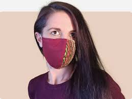 Fabric face mask with filter
