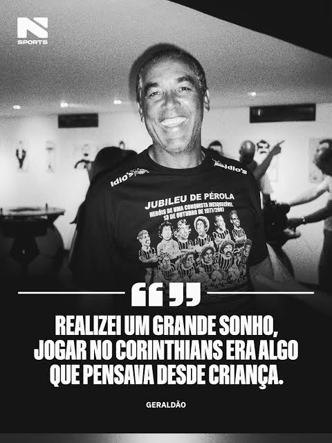 Gerald&atilde;o, o eterno camisa 9 do Corinthians e &iacute;dolo da quebra do tabu d... | TikTok