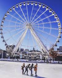 Patinoire Natrel Du Vieux Port Natrel Ice Skating Rink In The Old Port Old Port Trip Planning Trip