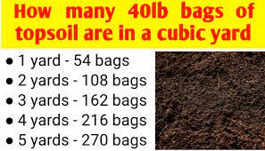 3 cubic yard of soil. How Many 40lb Bag Of Topsoil Are In A Cubic Yard Civil Sir