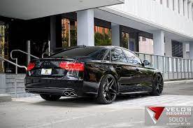 Photo 10 Audi S8 Custom Wheels Velos Solo L 22x9 0 Et Tire Size R22 22x11 0 Et Audi Custom Wheels Tyre Size