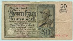 Von der verlã¤ngerung der bezugsdauer des arbeitslosengeld i bis zum mindestlohn, von der grundrente zur mã¼tterrente, nichts ã¤nderte etwas am problem. Deutsches Reich 50 Rentenmark 1925 Iii Ma Shops
