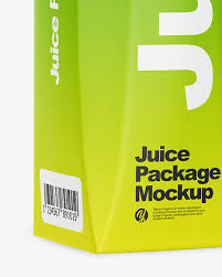 Download Matte Juice Carton Package Mockup In Packaging Mockups On Yellow Images Object Mockups
