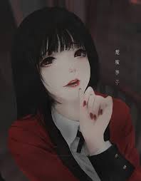 HD Wallpaper: Kakegurui, Jabami Yumeko, Black Hair, Semi Realistic, Red Eyes  | Wallpaper Flare