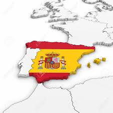 Zwanzig länder wurden auf der weltkarte schwarz eingefärbt. 3d Karte Von Spanien Mit Spanischen Flagge Auf Weissem Hintergrund 3d Darstellung Lizenzfreie Fotos Bilder Und Stock Fotografie Image 76802630