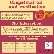Grapefruit Oil And Medication Is There A Potential