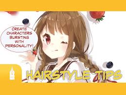 Anime medium long male hair drawing step by step. Create Characters Bursting With Personality Hairstyle Tips Drawing Tutorials By Palmie 9 By Clipstudioofficial Clip Studio Tips