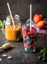 Smoothies D Ete Abricot Nectarine Banane Fruits Rouges Recettes Aux Fruits Nectarine Smoothie Nectarine