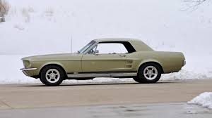 The 1968 ford mustang gt fastback got a popularity boost after it was featured in the 1968 film bullitt, starring steve mcqueen. 1967 Ford Mustang Gta Coupe T86 Indianapolis 2013