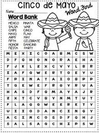 Cinco De Mayo Printables For 1st 2nd Grades Cinco De Mayo Classroom Activities Cinco De Mayo Crafts