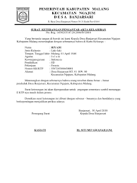 If you are looking for contoh surat cerai dari kelurahan youve come to the right place. Contoh Surat Pengantar Rt Untuk Akta Kematian