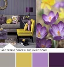 Purple and grey bedroom design has two primary tones that do not only create a calming and relaxing feel. Pin By Kathryn Messer On I Heart Hgtv Blog Color Palette Living Room Living Room Color Schemes Purple Living Room