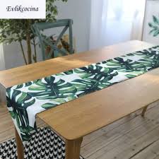Green Leaves Table Runner Price 10 00 Free Shipping Homedecorations Em 2020 Decoracoes De Mesa Decoracao Mesa Cozinha