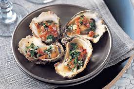Oysters With Cava Dressing Recipe Tapas Recipes Easy Shellfish Recipes Tapas Recipes