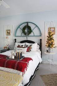 Christmas Cheer In The Guest Room Christmas Guest Room Holiday Guest Bedroom Guest Room Decor