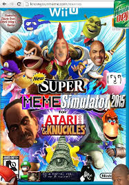 New Super Meme Simulator 2015 For Atari 2600 Knuckles Expand Dong Know Your Meme