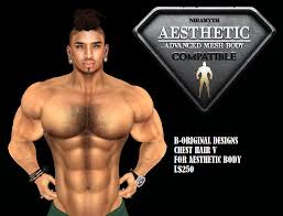 At this time of year we're all carrying a little extra weight and body fuzz. Chest Hair For Aesthetic Body Modellanoir S Eye On Sl Fashion