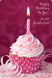 Birthday Wishes For One Year Old Granddaughter Happy First Birthday To You And Your Little One Hope Your Day Is Full Of Sparkles And Love Happy Birthday Cupcakes Birthday Cupcakes Pink Birthday