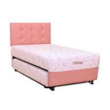 Dapatkan gratis 1 travel bed apabila ada kasur lama yang akan dtukar tambah. Jual Selma Tempat Tidur Scholastica 2 In 1 120 X 200 Cm Pink Terbaik Informa