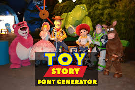 The mini muffins font looks awfully like the toy story font : Toy Story Font Generator Fonts Pool
