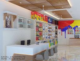 Pin By Rithika Sarah Shanthakumar On Project One Futuristic Interior Tile Showroom Shop Interior