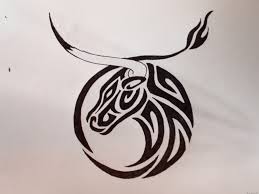 Cool Tribal Wolf Symbols Tribal Taurus Tattoo Designs Taurus Tattoos Bull Tattoos Tribal Tattoos