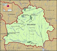 Belarus map belarus is an eastern european country, landlocked and bordered by russia, ukraine, poland, lithuania, and latvia. Belarus History Flag Map Population Capital Language Facts Britannica
