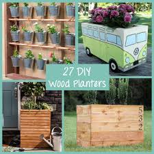 See more ideas about diy planters, diy planters outdoor, planters. 27 Of The Most Amazing Diy Wood Planter Tutorials Artsy Pretty Plants