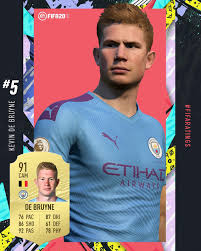 Joshua kimmich 96 cdm 39.43 usd: City Xtra On Twitter Kevin De Bruyne Becomes The 5th Best Player In Fifa 20 With His 91 Rated Card Via Easportsfifa Https T Co Cxk3ynmdjq Https T Co Pbwi7mj46v