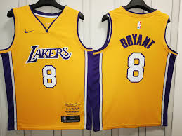 8 jersey, kobe bryant won the first three of five championships and established himself as one it was only after shaq left that kobe, rechristening himself the black mamba, could fully there are two kobe bryants. Men S Lakers Kobe Bryant 8 Swingman Gold Basketball Jersey Kobe Bryant Kobe Bryant 8 La Lakers Jersey