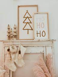 Love Grey Home Decor Boho Christmas Decor Christmas Crafts Decorations Minimalist Christmas