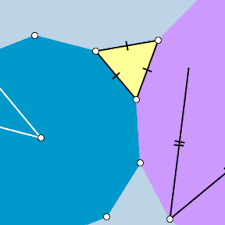 Dynamic And Modifiable Illustration Of A Problem Involving A Regular Decagon And Regular Pentadecagon 15 Gon T X2 Quadrilaterals Triangle Angles Theorems