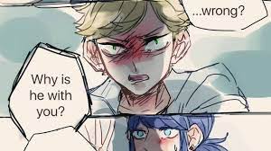 Miraculous Ladybug Comic Normal Jealous Part2 Adrien Marinette Miraculous Ladybug Comic Miraculous Ladybug Miraculous Ladybug Movie