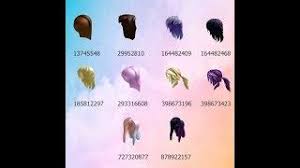 Thanks for watching and comment your favorite catalog item and i will reply the code. Girl Roblox Hair Code Be