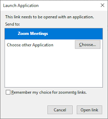 Launching Zoom From A Web Browser Zoom Help Center