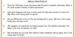 Use model drawing to see the fraction problem visually.wa. Addition Word Problems Classroom Secrets
