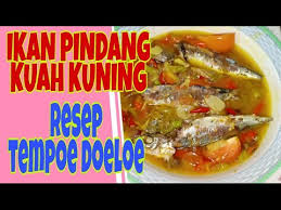 1 kg ikan kembung,bersihkan dan cuci 2. Ikan Pindang Masak Kuning Gampang Sekali Bikinnya Youtube