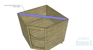 Diy Plans To Build A Diagonal Corner Base Kitchen Cabinet Support 2 Corner Base Cabinet Kitchen Remodel Design Base Cabinets
