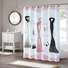 Ds Bath Haute Pink Shower Curtain Fabric Shower Curtain Print Shower Curtains For Bathroom Pink Shower Curtains Fabric Shower Curtains Bathroom Shower Curtains