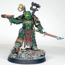 Harath Shen Master Apothecary Of The Salamanders Reborn In The Crucible Of The Rubicon Salamanders Space Marines Warhammer 40k Salamanders Warhammer Figures