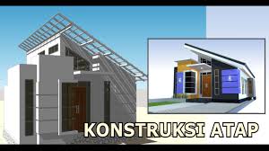 Aug 19, 2017 · rumah dengan konsep minimalis adalah hunian yang sederhana, namun tetap bisa memberikan nuansa modern dan nyaman. Konstruksi Atap Miring Desain Rumah Minimalis Am01 Youtube