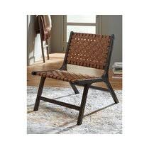 Modern accent chairs & dining chairs in a variety of styles from industrial modern, farmhouse, mid century retro, coastal, rustic, to transitional. Rustic Lodge Accent Chairs You Ll Love In 2021 Wayfair