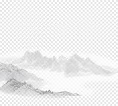 Mewarnai gambar pemandangan hitam putih pe. Garis Gunung Tinta Lukisan Pemandangan Lukisan Cina Png Pngegg