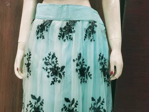 Crop Top Long Skirt product image