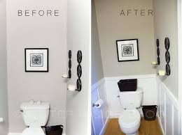 The right wall color, tilework or lighting can transform a dull, dated bathroom into. Half Bath Bathroom Before After Bathroom Before After Small Bathroom Makeover Bathroom Makeover