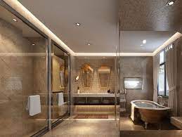Designing a bathroom on a budget? 35 Bathroom Ceiling Ideas 2021 Freshen Up Yours Modern Bathroom Hotel Bathroom Design Bathroom Design