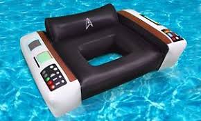 Star Trek Captain S Chair Pool Float Cool Pool Floats Pool Floats Cool Pools