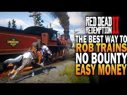 How To Rob Trains No Bounty The Perfect Robbery Red Dead Redemption 2 Easy Money Rdr2 Youtube Red Dead Redemption Redemption Robbery