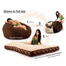 Full Size Sleeper Converts To A Full Size Bed Cordaroy S Bean Bag Chair Bean Bag Bed Corduroy Bean Bag